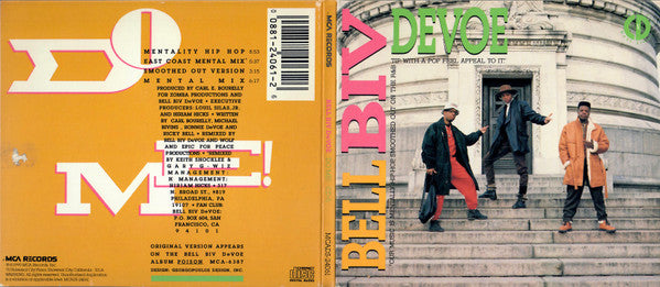 Bell Biv Devoe : Do Me! (CD, Maxi, Dig)