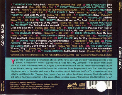 Various : Going Back (CD, Comp, Promo)