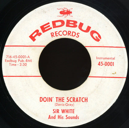 Sir White And His Sounds : Doin' The Scratch  (7")