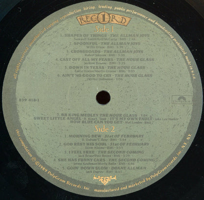 The Allman Brothers Band : Dreams (6xLP + Box, Comp)