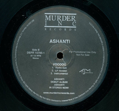 Ashanti : Dreams / Voodoo (12", Single, Promo)
