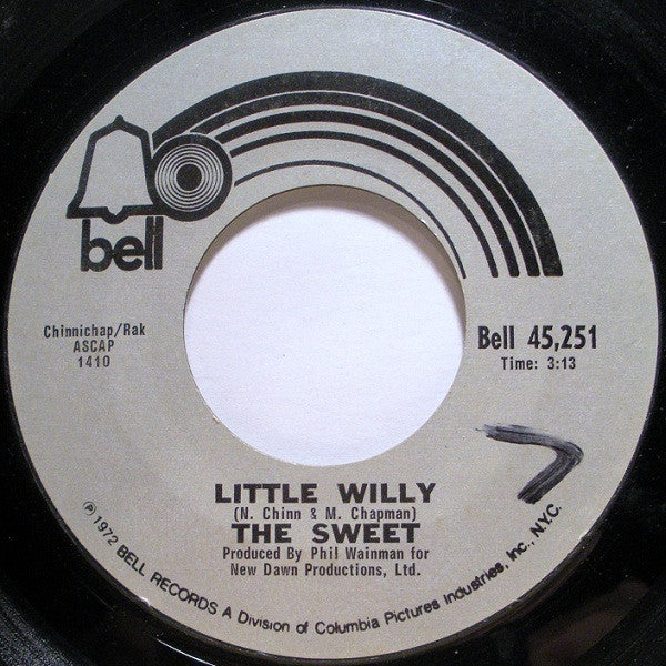 The Sweet : Little Willy / Man From Mecca (7", Single, Styrene, Ter)
