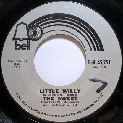 The Sweet : Little Willy / Man From Mecca (7", Single, Styrene, Ter)