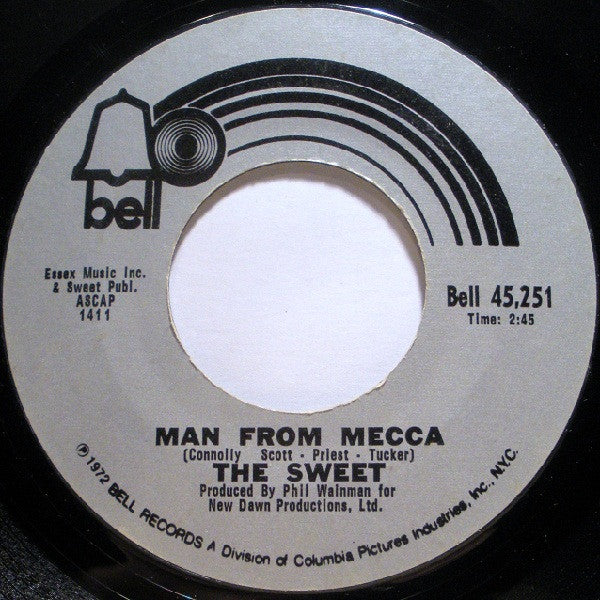 The Sweet : Little Willy / Man From Mecca (7", Single, Styrene, Ter)