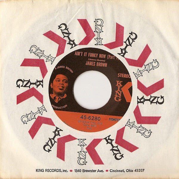 James Brown : Ain't It Funky Now (7", Promo)
