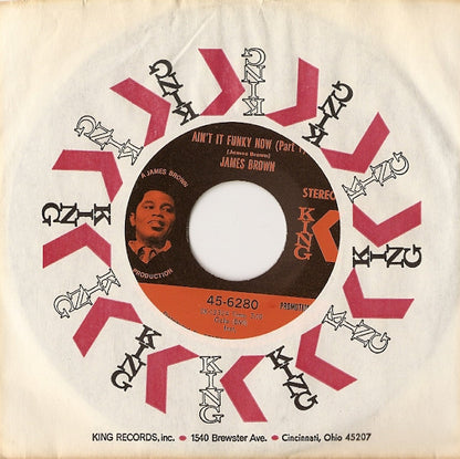 James Brown : Ain't It Funky Now (7", Promo)