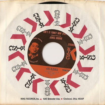 James Brown : Ain't It Funky Now (7", Promo)