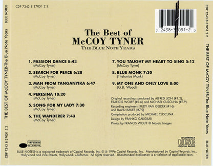 McCoy Tyner : The Best Of McCoy Tyner (CD, Comp, Promo)