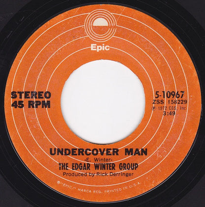 The Edgar Winter Group : Frankenstein (7", Single, RP, Styrene, Pit)