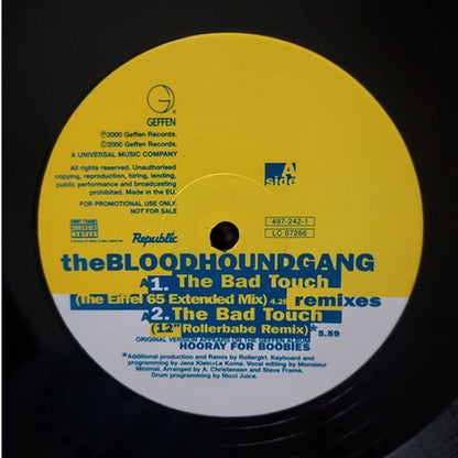 Bloodhound Gang : The Bad Touch (Remixes) (12")