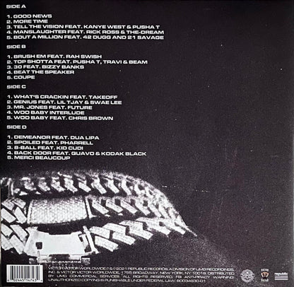 Pop Smoke : Faith (2xLP, Album, Ltd, Blu)