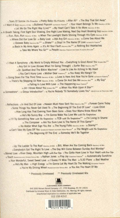The Supremes : The Supremes (4xCD, Comp, RM + CD, Ltd + Box)