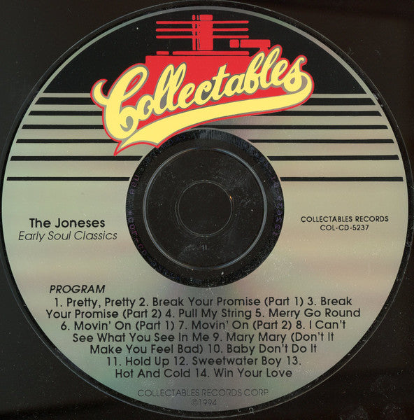 The Joneses : Golden "Soul" Classics From The Early Years (CD, Comp)