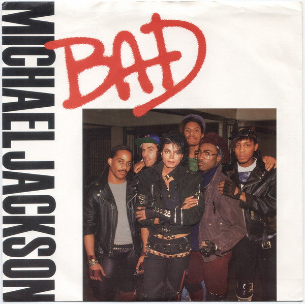 Michael Jackson : Bad (7", Single, Promo)