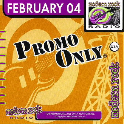 Various : Promo Only Modern Rock Radio: February 04 (CD, Comp, Promo)