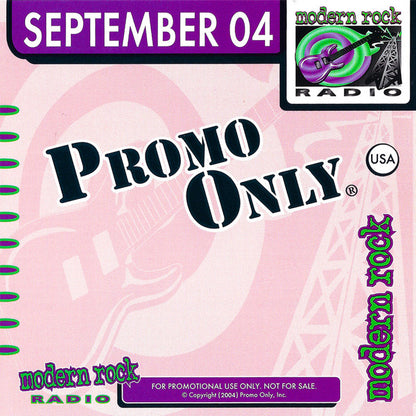Various : Promo Only Modern Rock Radio: September 2004 (CD, Comp, Promo)