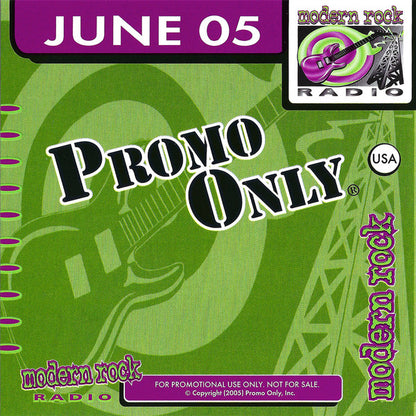 Various : Promo Only Modern Rock Radio: June 2005 (CD, Comp, Promo)