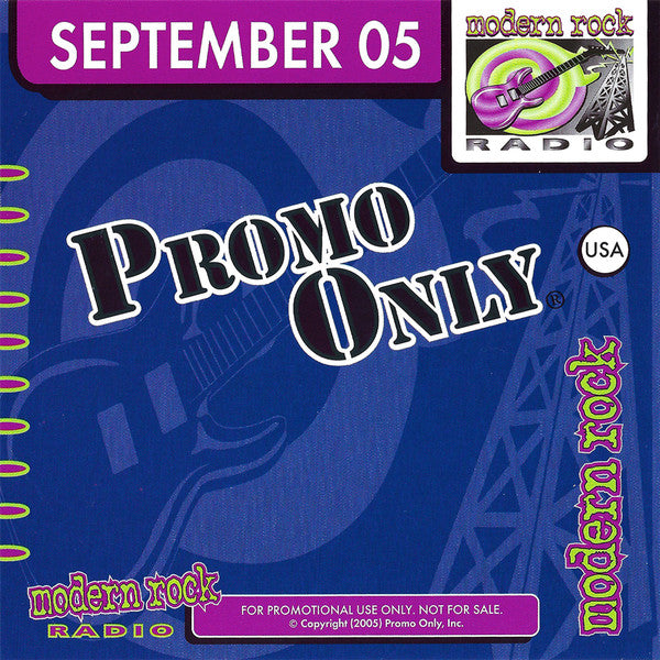 Various : Promo Only Modern Rock Radio: September 2005 (CD, Comp, Promo)