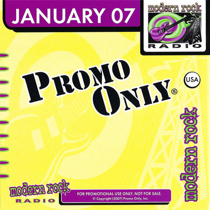 Various : Promo Only Modern Rock Radio: January 2007 (CD, Comp, Promo)