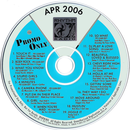 Various : Promo Only Rhythm Radio: April 2006 (CD, Comp, Promo)