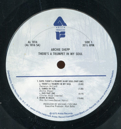 Archie Shepp : There's A Trumpet In My Soul (LP, Album)