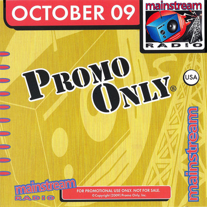 Various : Promo Only Mainstream Radio: October 2009 (CD, Comp, Promo)