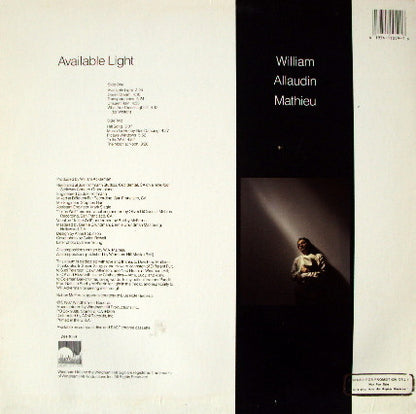 Allaudin Mathieu : Available Light (LP, Album, All)