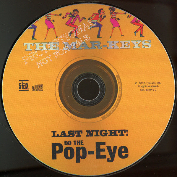 The Mar-Keys : Last Night! / Do The Pop-Eye (CD, Album, Comp, Promo, RM)