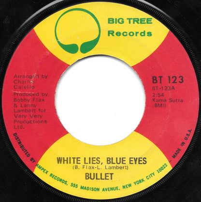 Bullet : White Lies, Blue Eyes (7", Scr)