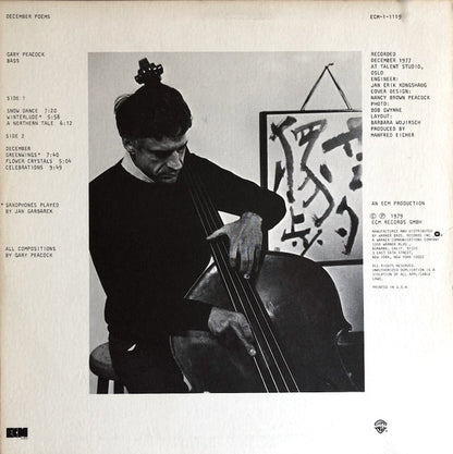Gary Peacock : December Poems (LP, Album)