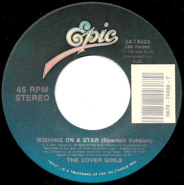The Cover Girls : Thank You (7", Single)