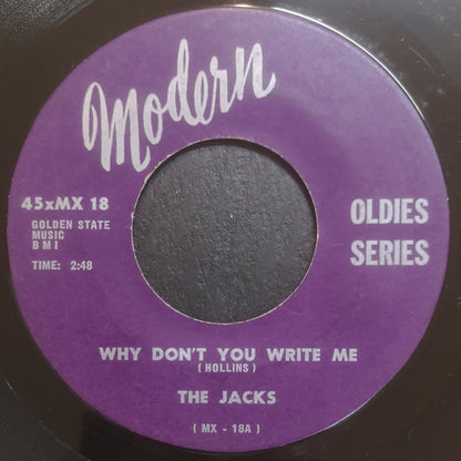 The Jacks : Why Don't You Write Me (7")