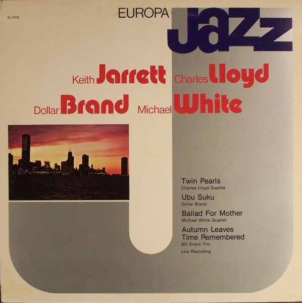 Keith Jarrett, Charles Lloyd, Dollar Brand, Michael White (2) : Europa Jazz (LP, Comp)