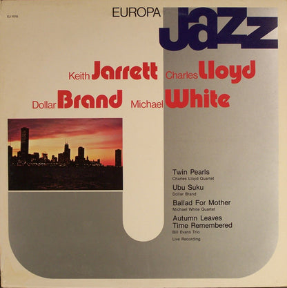 Keith Jarrett, Charles Lloyd, Dollar Brand, Michael White (2) : Europa Jazz (LP, Comp)