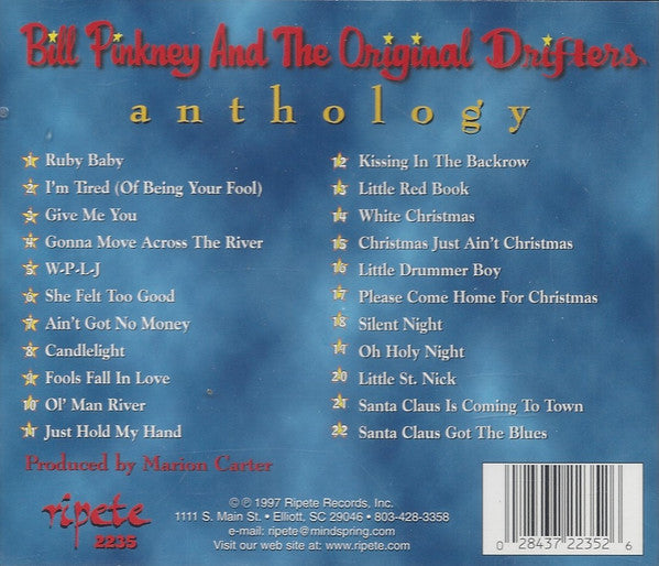 Bill Pinkney And The Originals Drifters : Anthology (CD, Album, Comp)