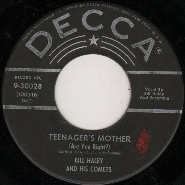 Bill Haley And His Comets : Rip It Up (7", Single)