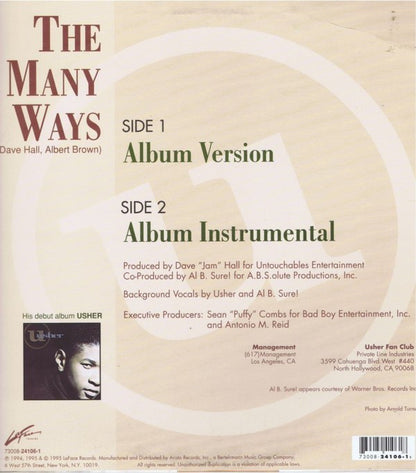 Usher : The Many Ways (12")