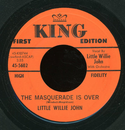 Little Willie John : The Masquerade Is Over / Katanga (7", Single)