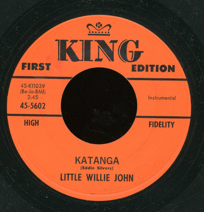 Little Willie John : The Masquerade Is Over / Katanga (7", Single)