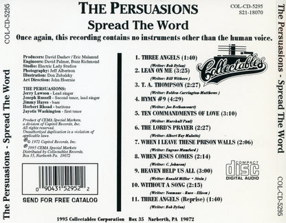 The Persuasions : Spread The Word (CD, Album)