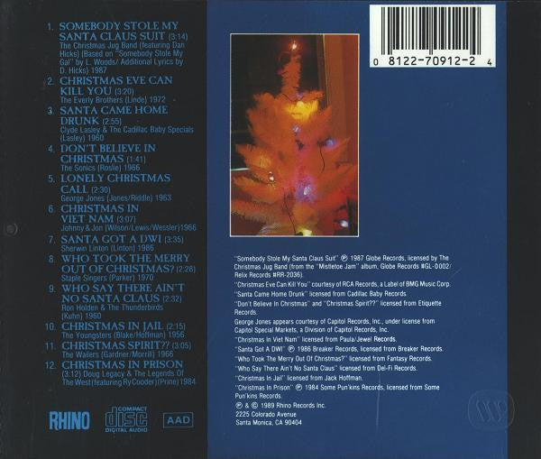Various : Bummed Out Christmas! (CD, Comp, RM)
