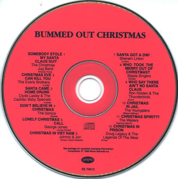 Various : Bummed Out Christmas! (CD, Comp, RM)