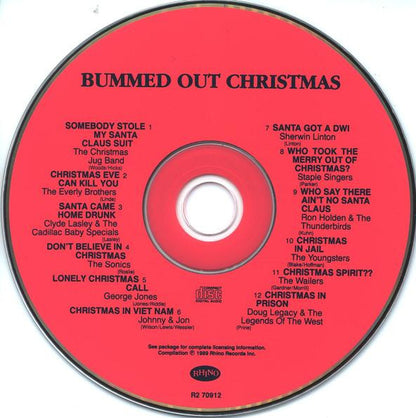 Various : Bummed Out Christmas! (CD, Comp, RM)