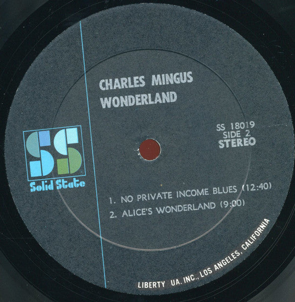Charles Mingus : Wonderland (LP, Album, RE)