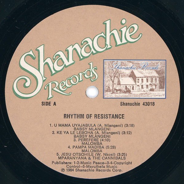 Various : Rhythm Of Resistance - Music Of Black South Africa (LP, Comp)