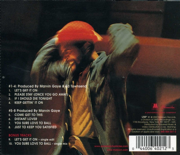 Marvin Gaye : Let's Get It On (CD, Album, RE, UML)