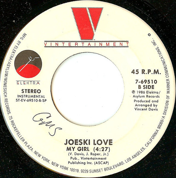 Joeski Love : My Girl (7")