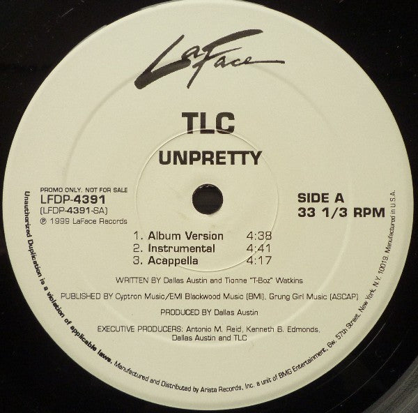 TLC : Unpretty (12", Promo)