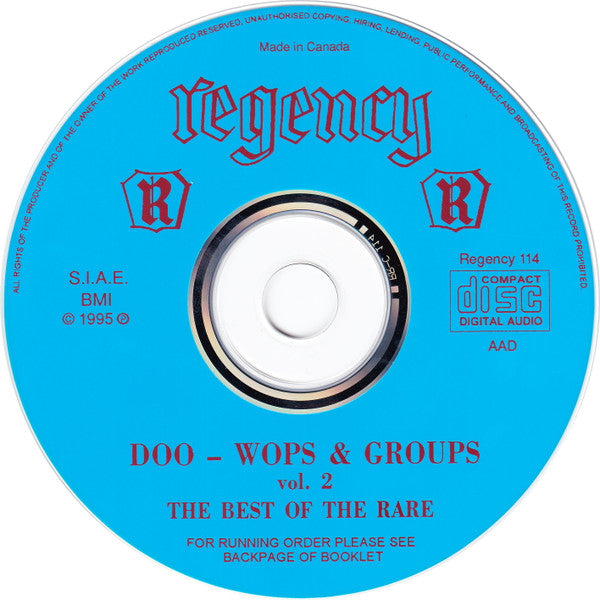 Various : Fabulous Groups Vol. 2 - A Compilation Of The Rarest (CD, Comp)