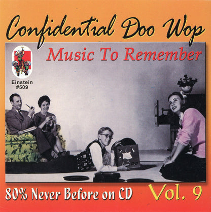 Various : Confidential Doo Wop Vol. 9 Music To Remember (CD, Comp)